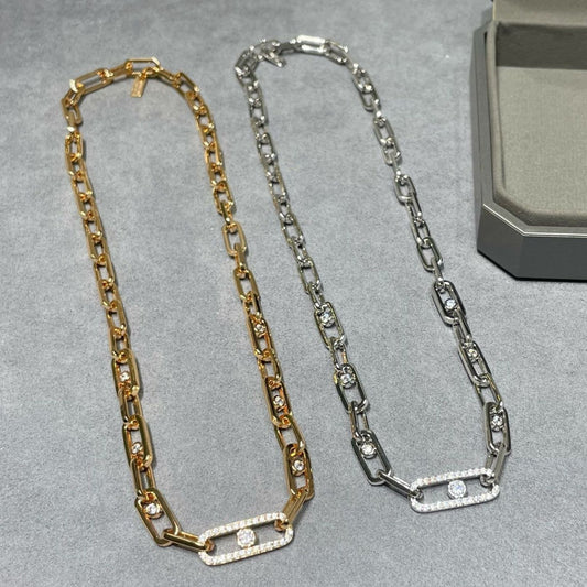 MESSIKA MOVE LINK DIAMOND NECKLACE