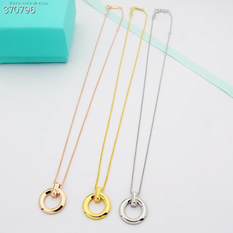 TIFFANY T1 CIRCLE MEDIUM NECKLACE