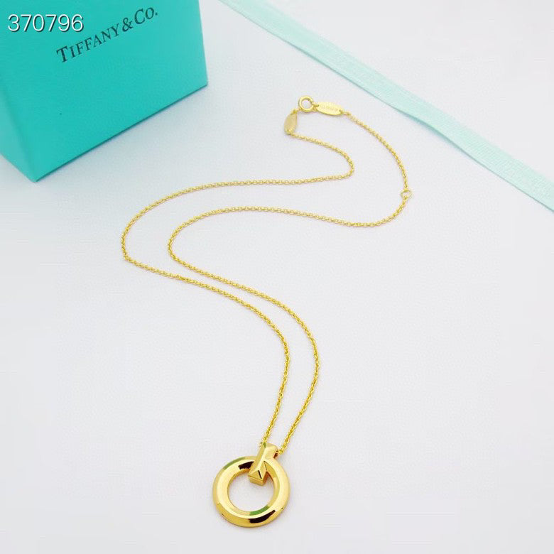 TIFFANY T1 CIRCLE MEDIUM NECKLACE