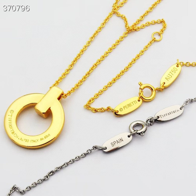 TIFFANY T1 CIRCLE MEDIUM NECKLACE