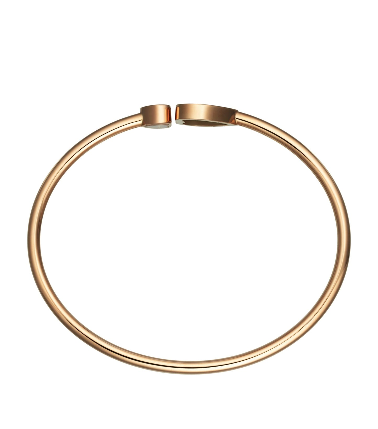 CHOPARD HAPPY HEART PINK GOLD BRACELET DIAMOND