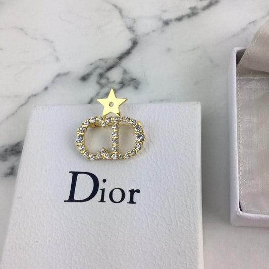 DIOR CD Brooch 04