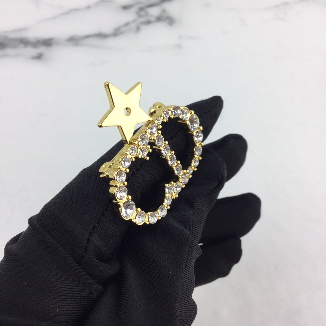 DIOR CD Brooch 04