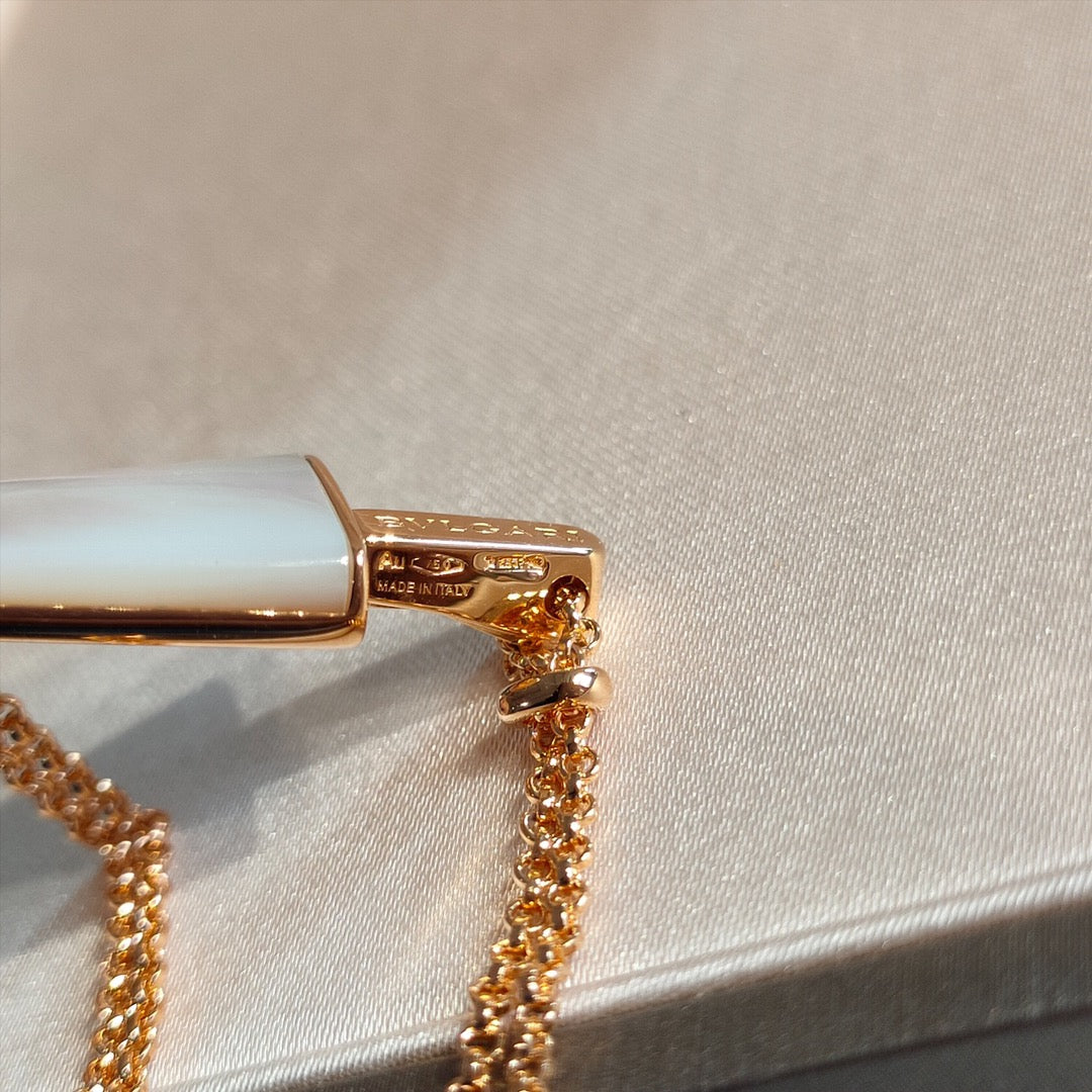 BVLGARI BVL ICE CREAM BAR PINK GOLD BRACELET