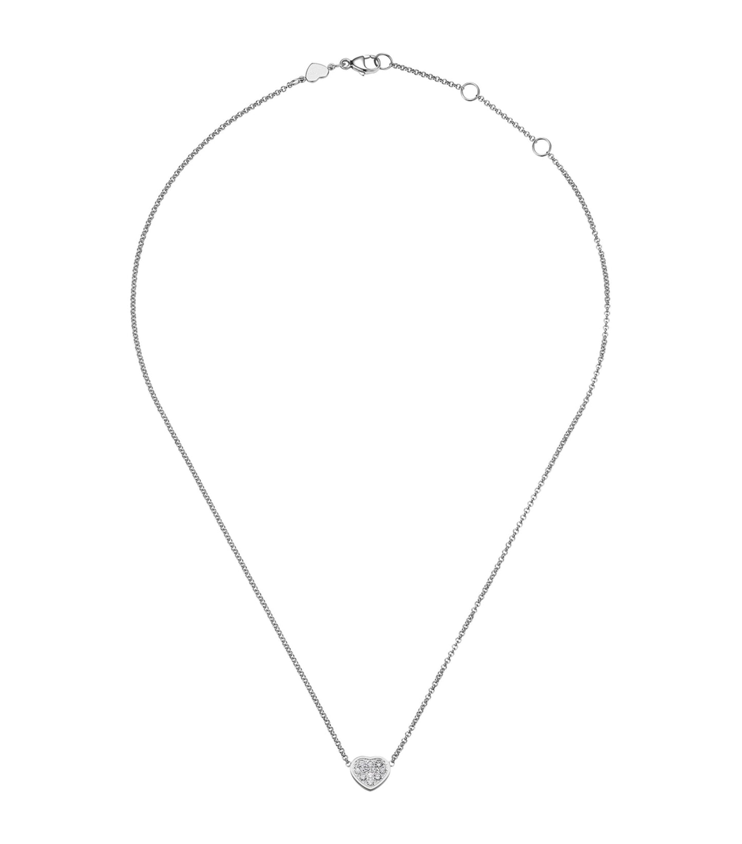 CHOPARD HEART PEDANT DIAMOND NECKLACE