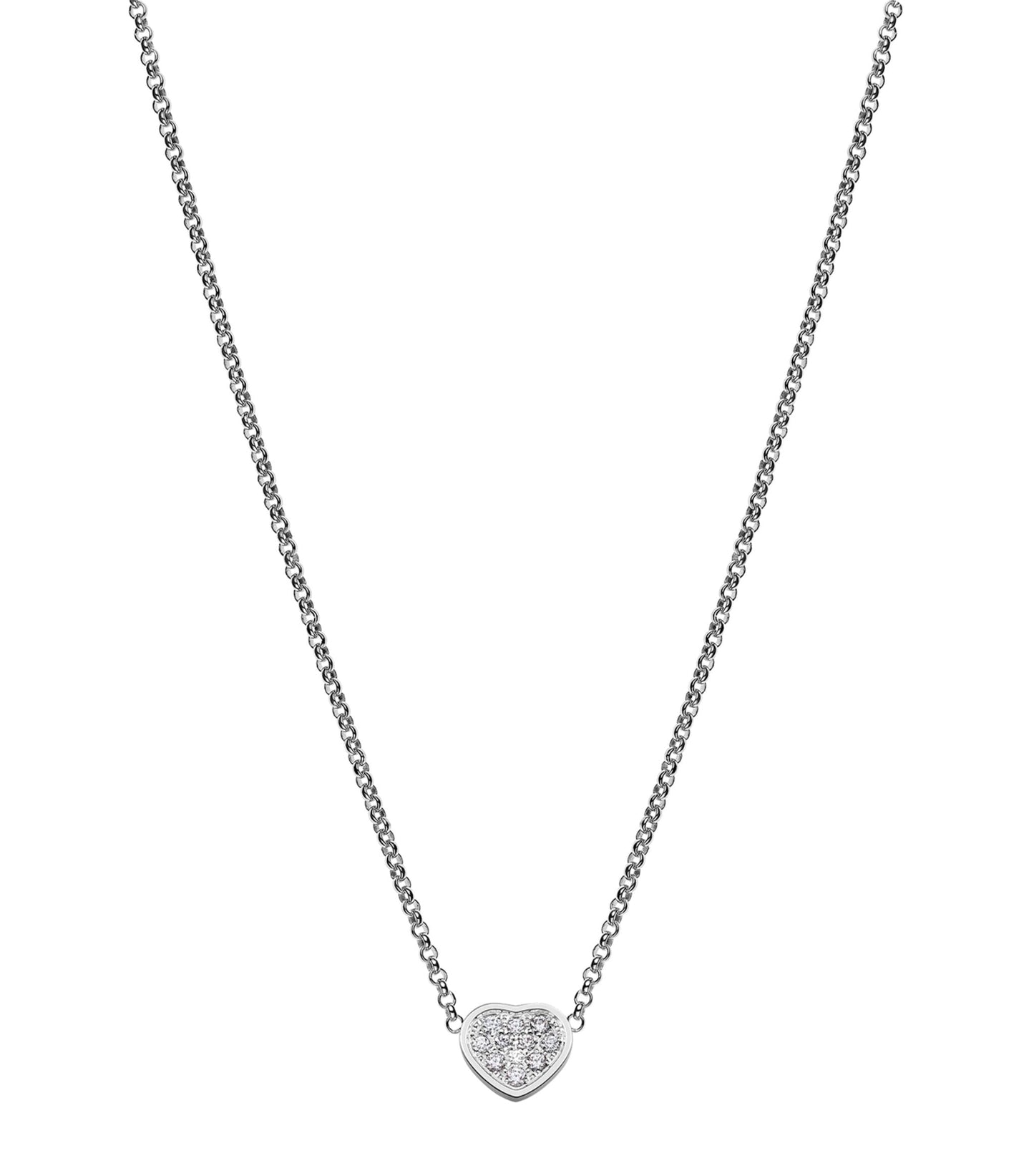 CHOPARD HEART PEDANT DIAMOND NECKLACE