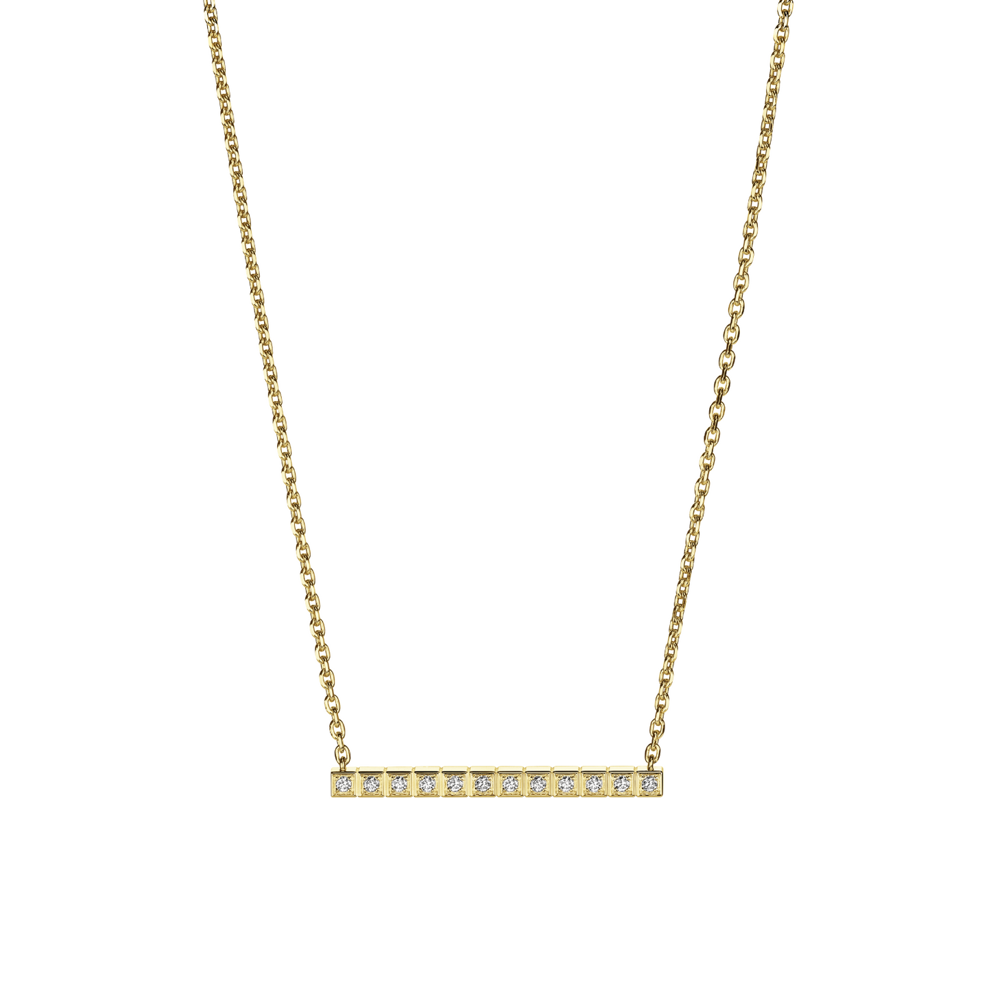 CHOPARD ICE CUBE FULL-SET DIAMONDS NECKLACE