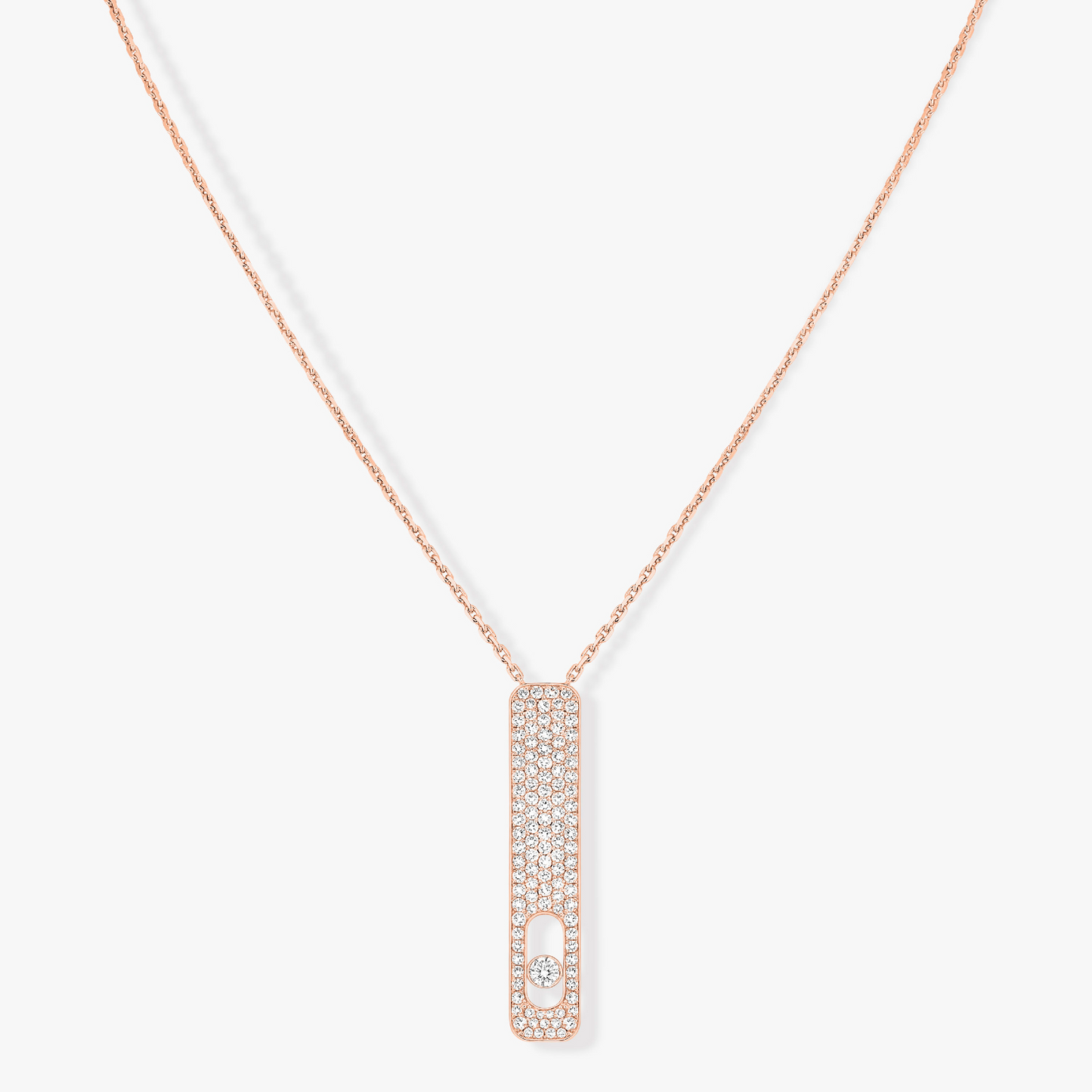 MESSIKA MY FIRST DIAMOND PAVED NECKLACE