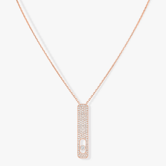 MESSIKA MY FIRST DIAMOND PAVED NECKLACE