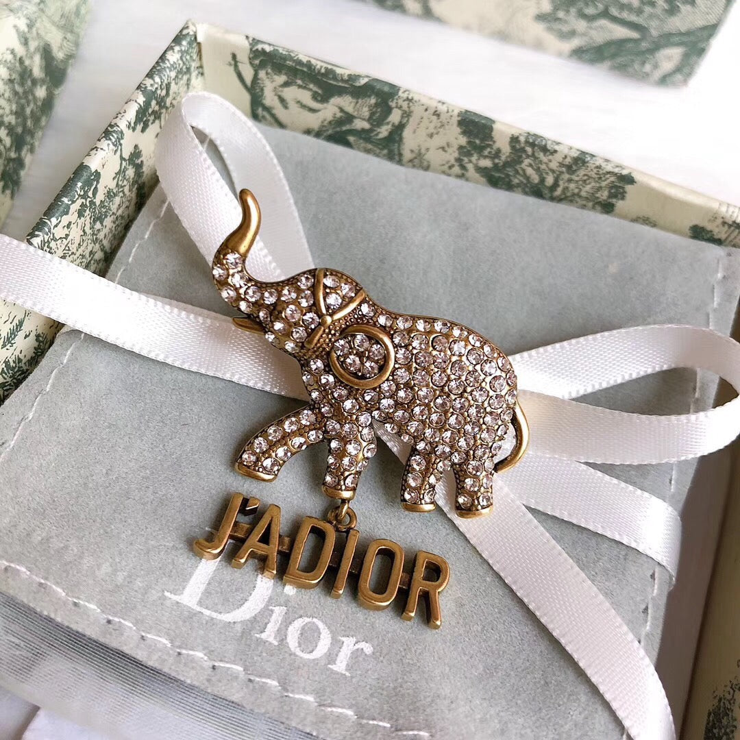 DIOR CD Brooch 03