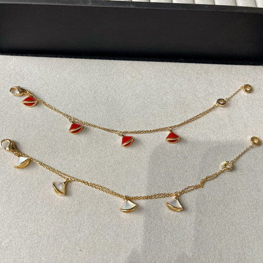 BVLGARI BVL 4 MOTIF GOLD DIVA DREAM BRACELET