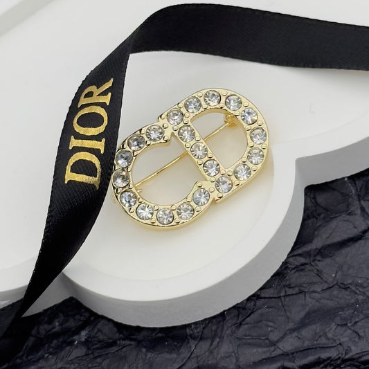 DIOR CD Brooch 172615