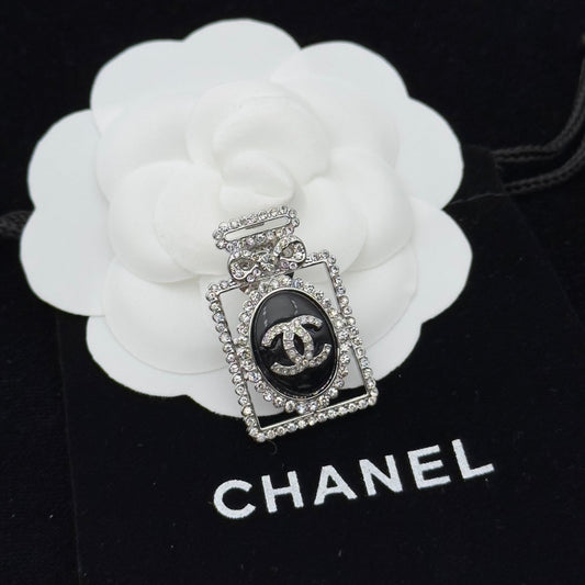Chanel Brooch Silver 173428