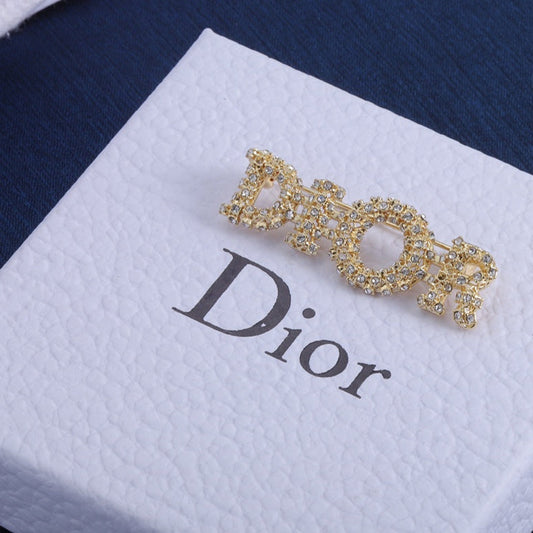 DIOR CD Brooch 176405
