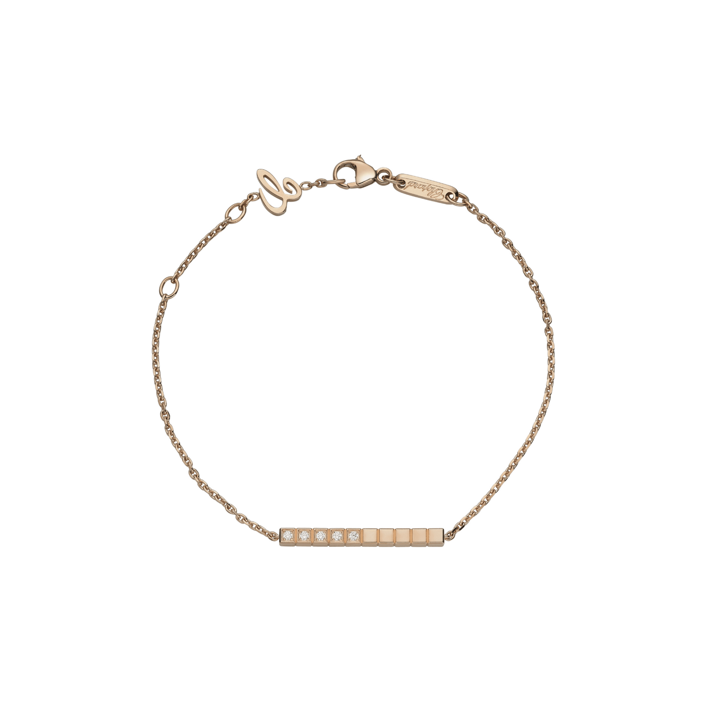 CHOPARD ICE CUBE 10 ELEMENTS HALF-SET BRACELET