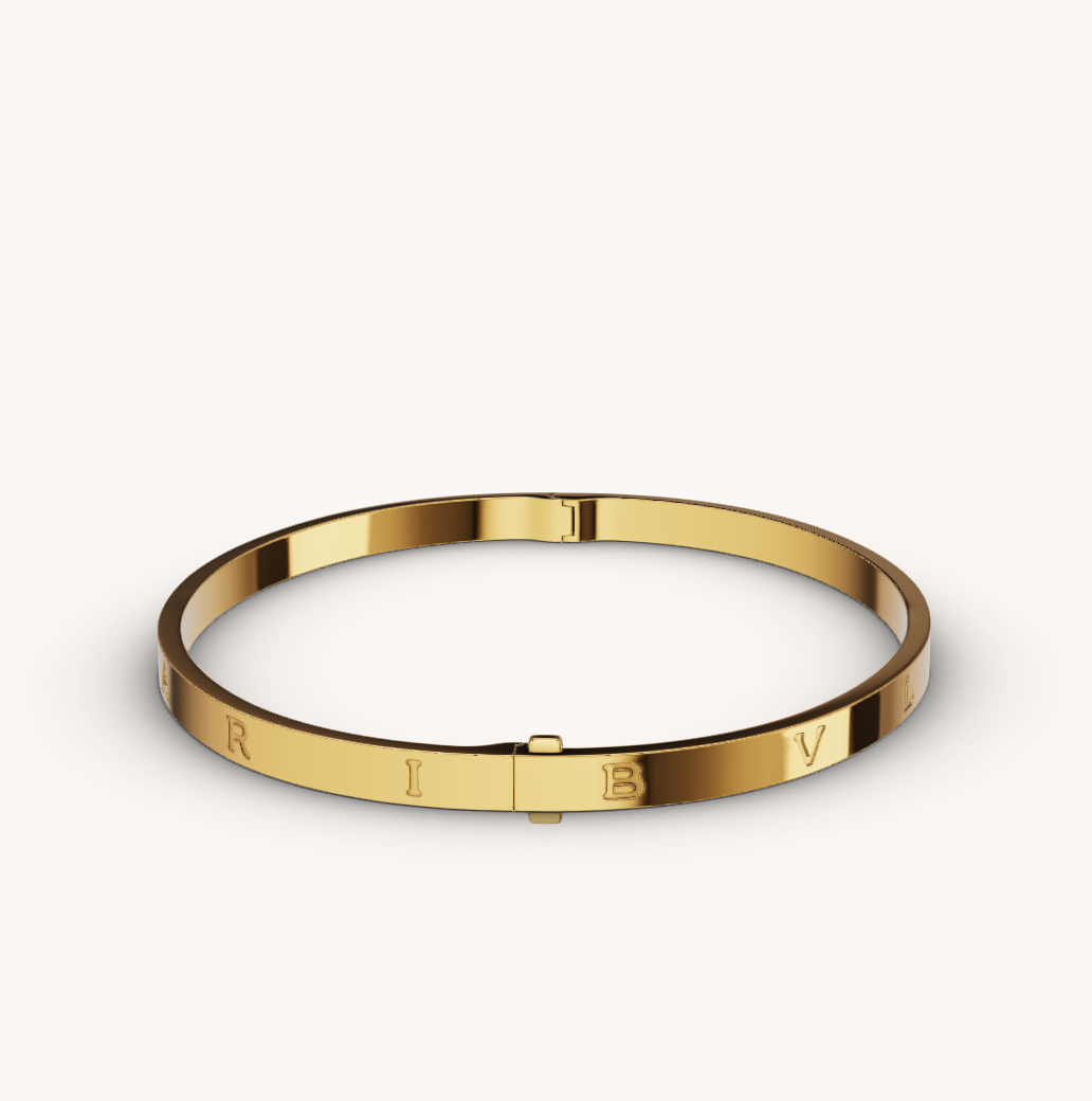 BVLGARI ZERO 1 GOLD BRACELET