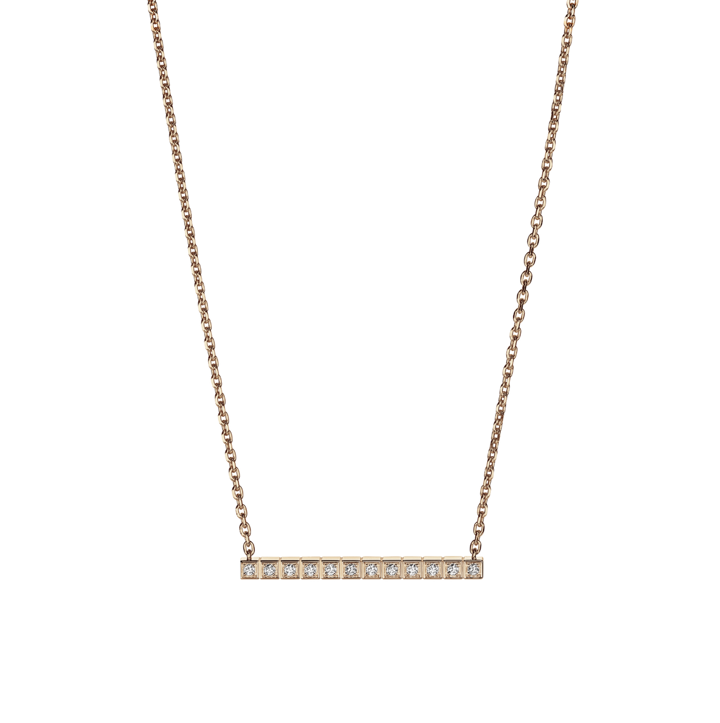 CHOPARD ICE CUBE FULL-SET DIAMONDS NECKLACE