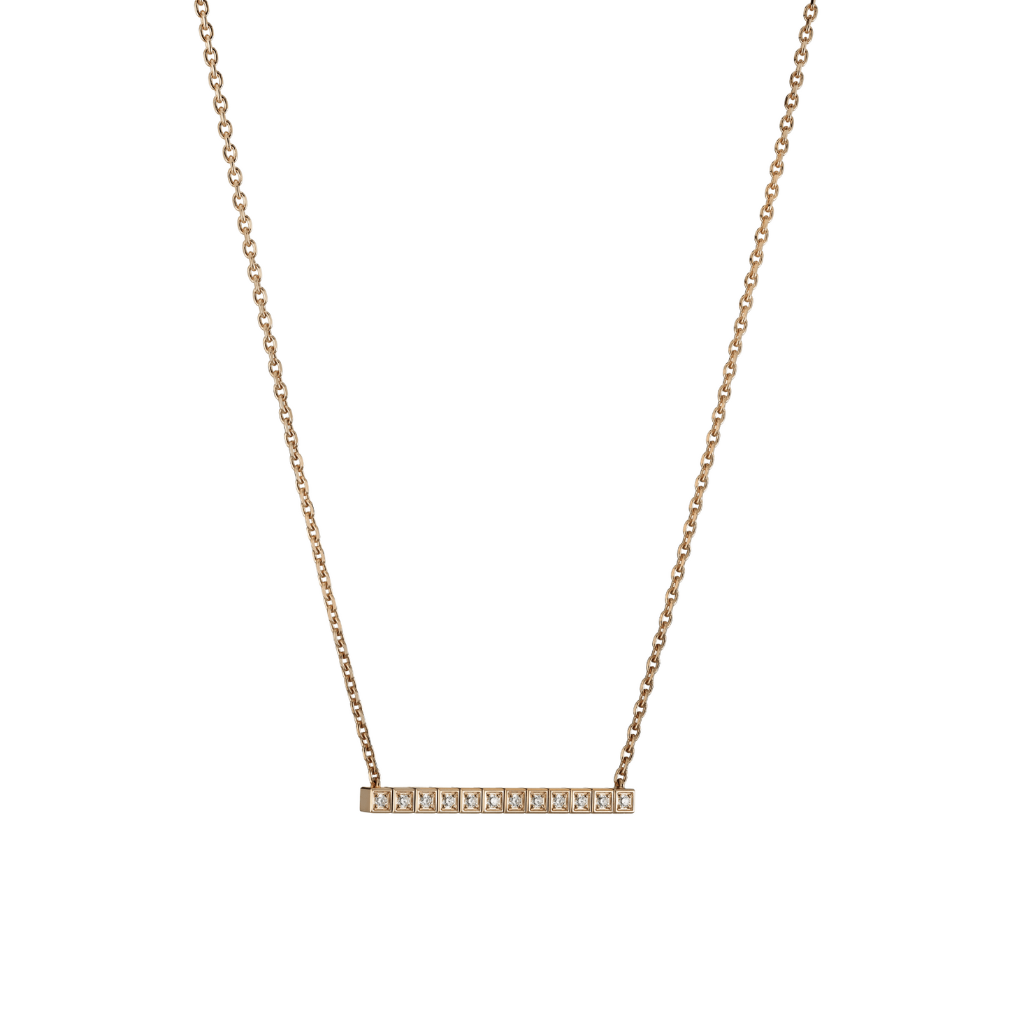CHOPARD ICE CUBE FULL-SET DIAMONDS NECKLACE