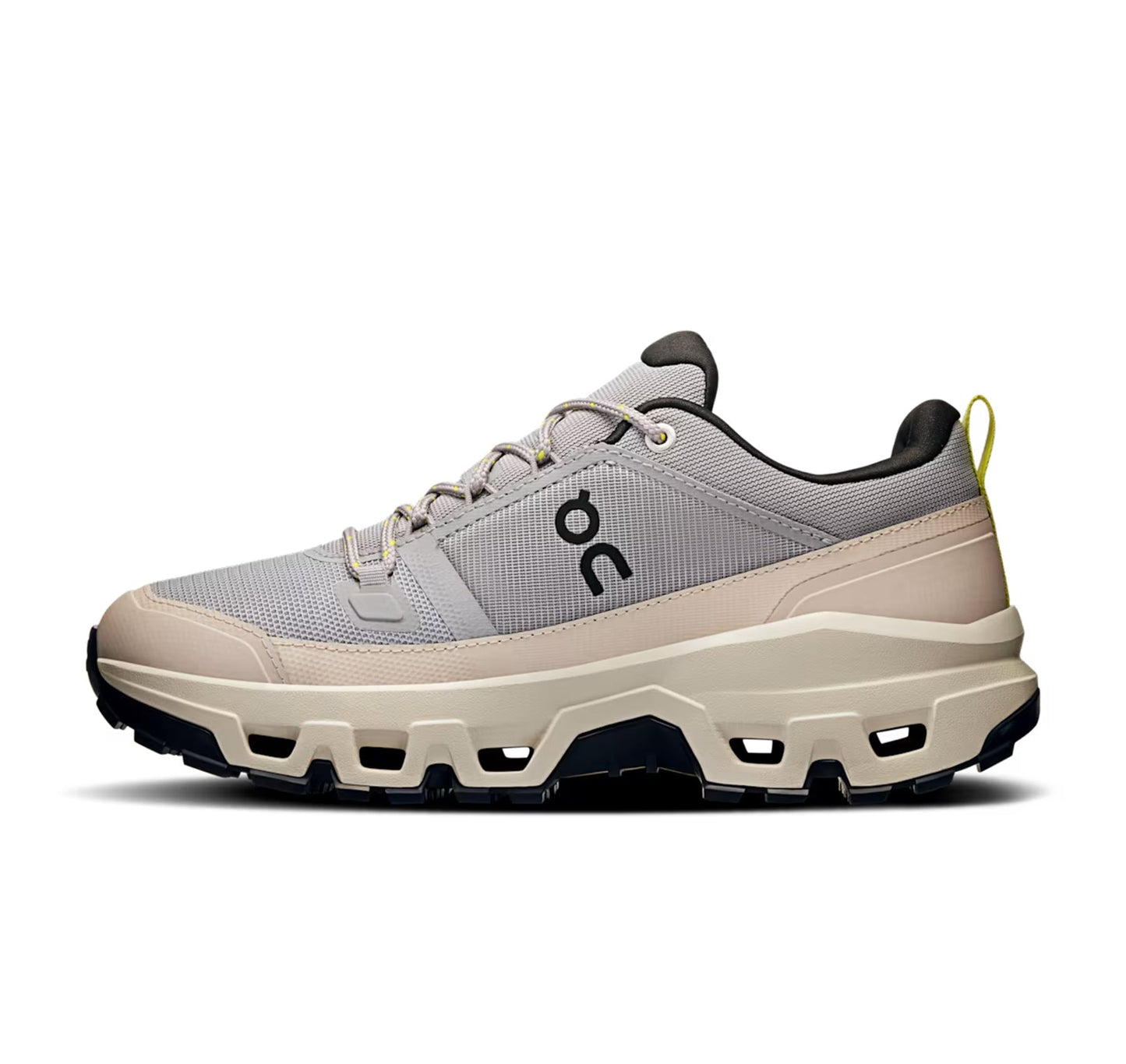 ON Women's Cloudrock Low Waterproof Alloy/Ice