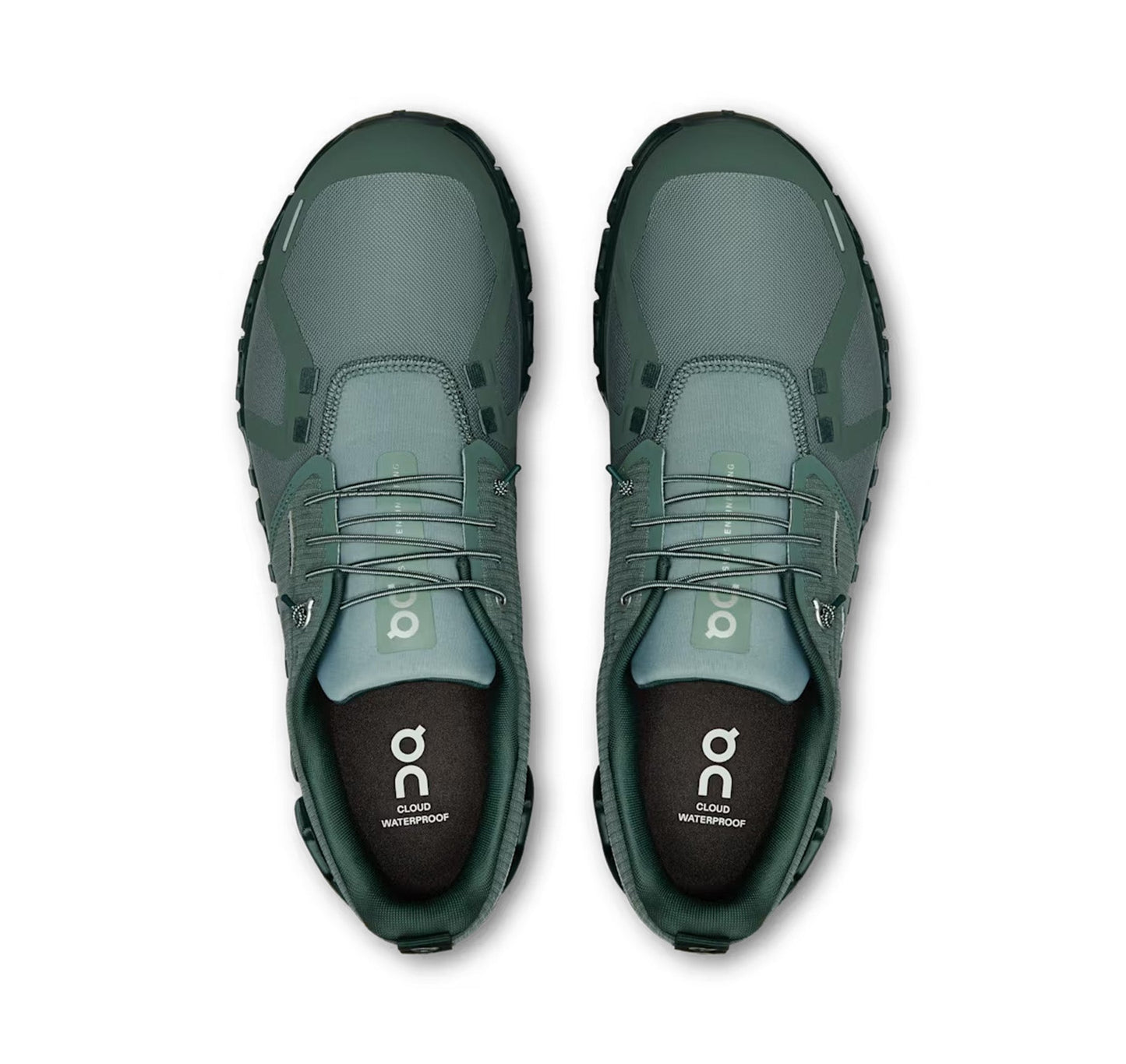 ON Men's Cloud 6 Waterproof Olive/Evergreen