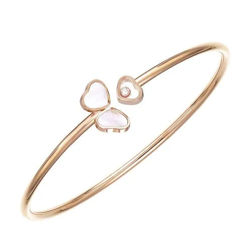 CHOPARD HAPPY HEART MOP PINK GOLD