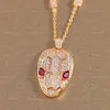 BVLGARI SERPENTS PEDANT DIAMOND NECKLACE