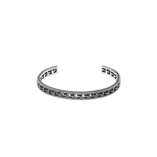 GUCCI SQUARE G SILVER BRACELET