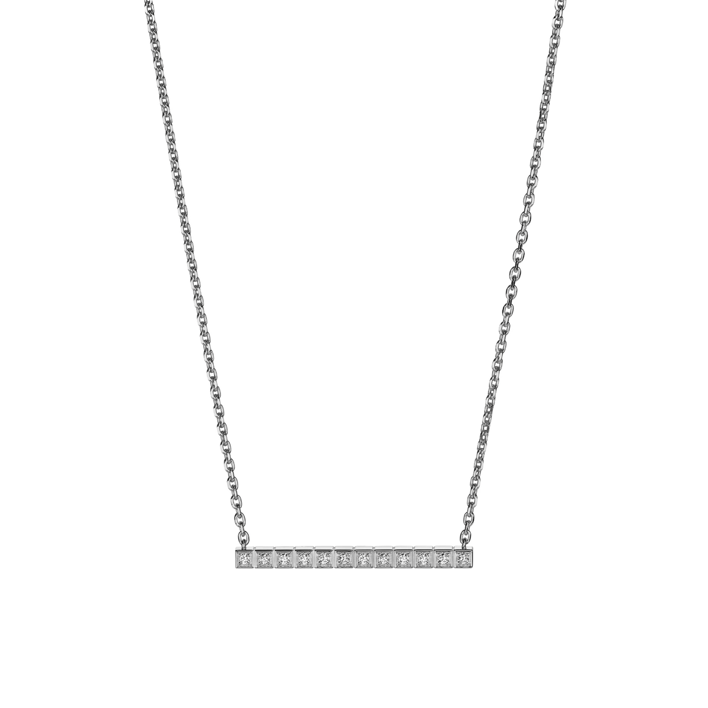 CHOPARD ICE CUBE FULL-SET DIAMONDS NECKLACE