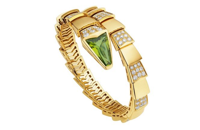 BVLGARI SERPENTI BRACELET GOLD DIAMOND