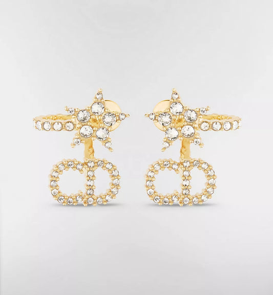DIOR Dior Clair D Lune Gold With White Crystals