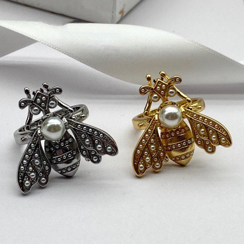 DIOR D-BEE RING PEARL