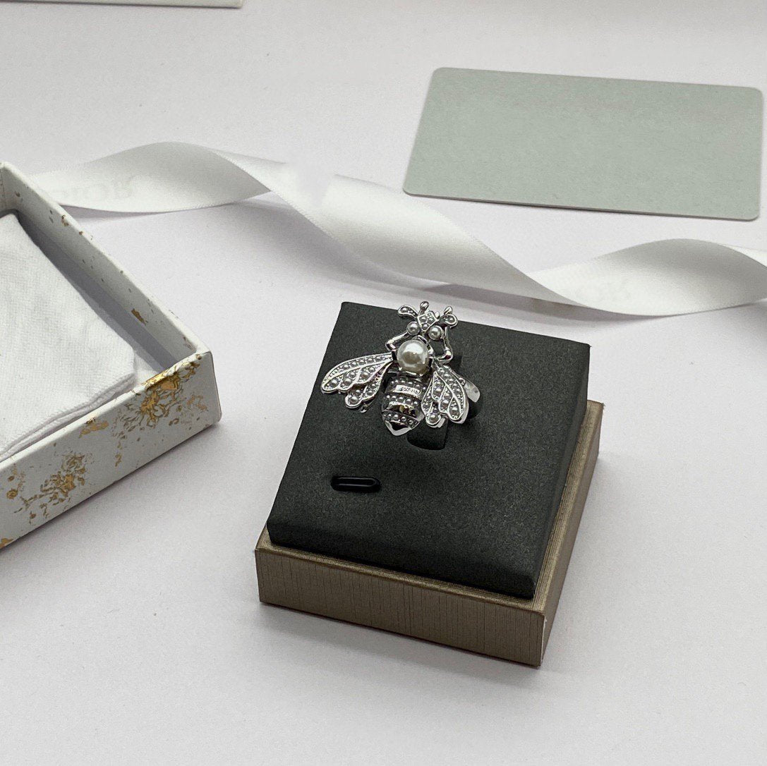 DIOR D-BEE RING PEARL