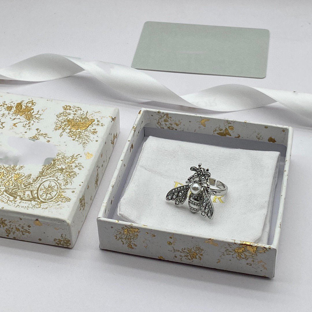 DIOR D-BEE RING PEARL
