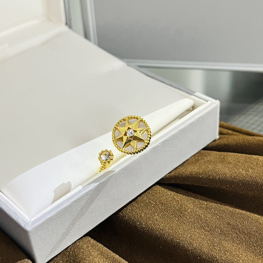 DIOR ROSE DES VENTS RING GOLD DIAMOND