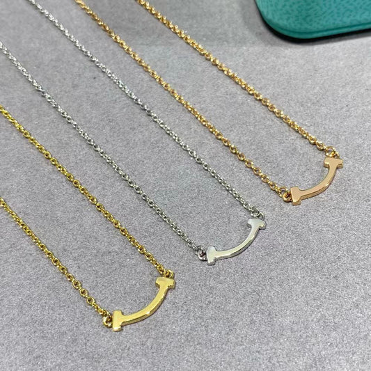 Tiffany&Co T smile Necklace