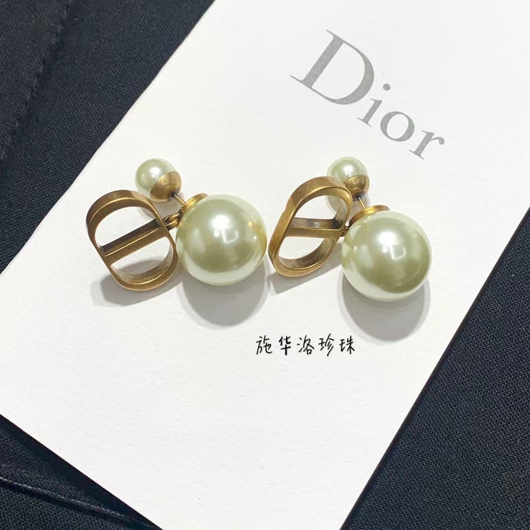 DIOR Dior Tribales Clip-On Earrings