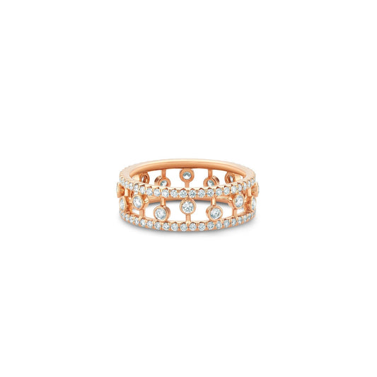 CHAUMET DEWDROP DIAMOND PAVED RING