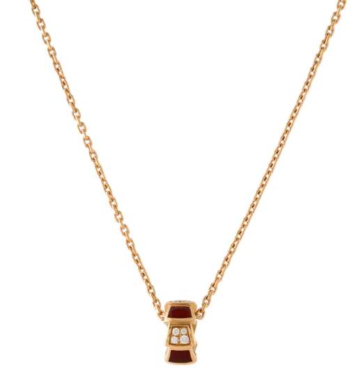 BVLGARI SERPENTI PEDANT DIAMOND NECKLACE