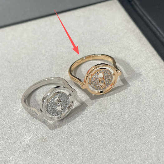 MESSIKA LUCKY MOVE PAVED RING