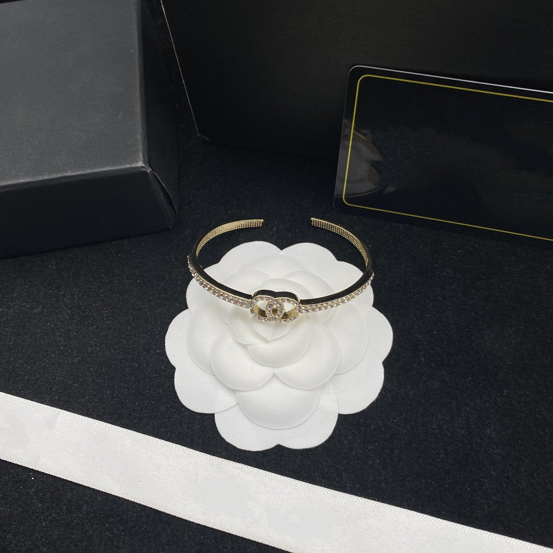 Chanel Gold Diamond Bracelet