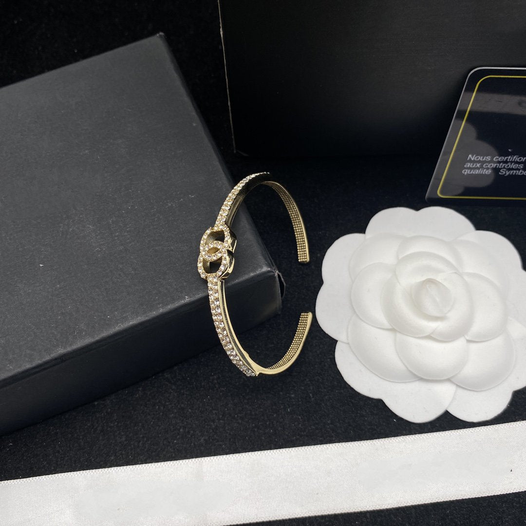 Chanel Gold Diamond Bracelet