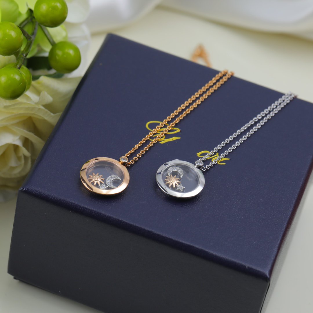 CHOPARD SUN MOON STAR NECKLACE