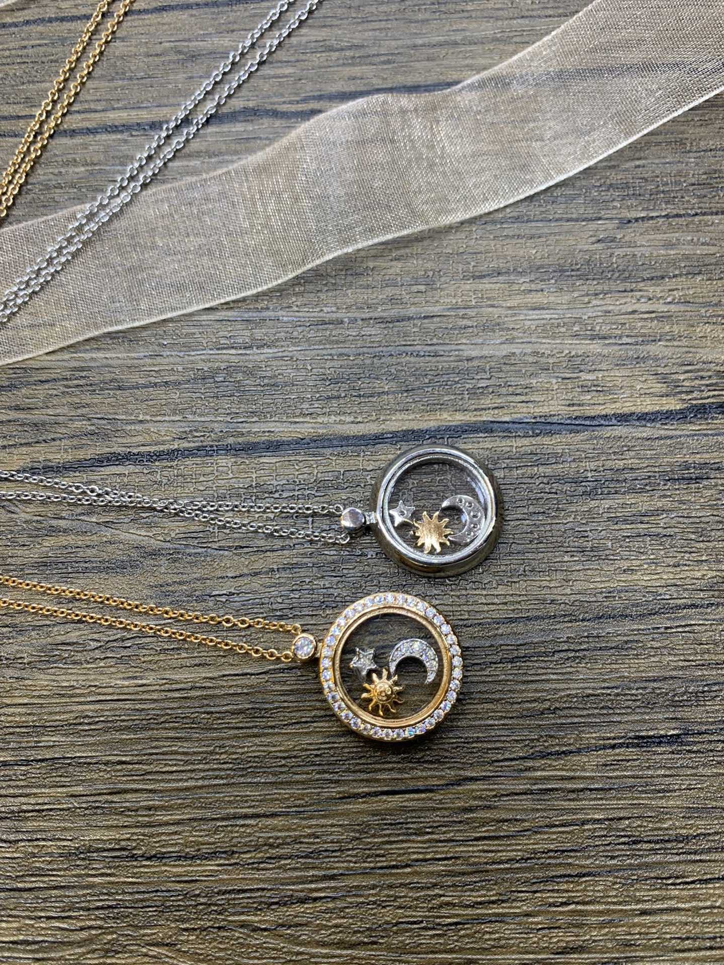 CHOPARD SUN MOON STAR NECKLACE DIAMOND