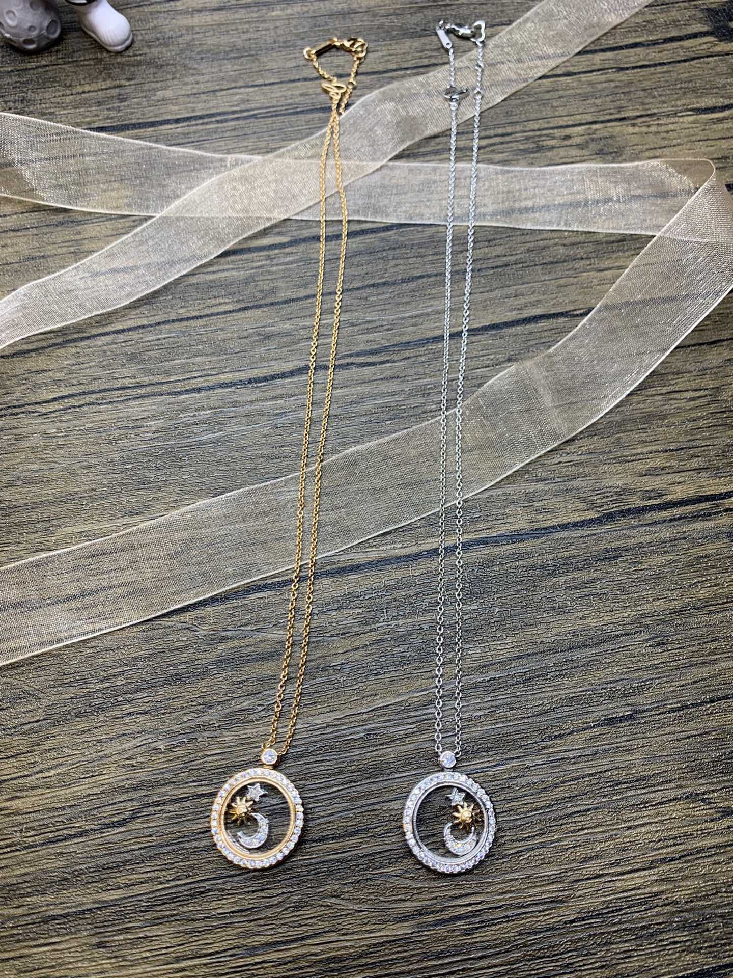 CHOPARD SUN MOON STAR NECKLACE DIAMOND