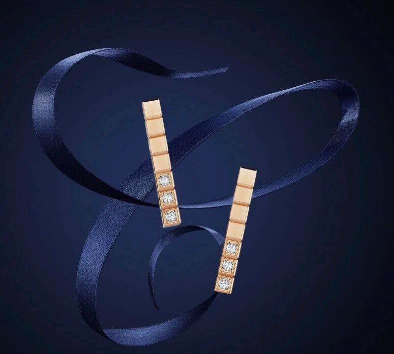 CHOPARD HAPPY HEART EARRINGS DIAMOND