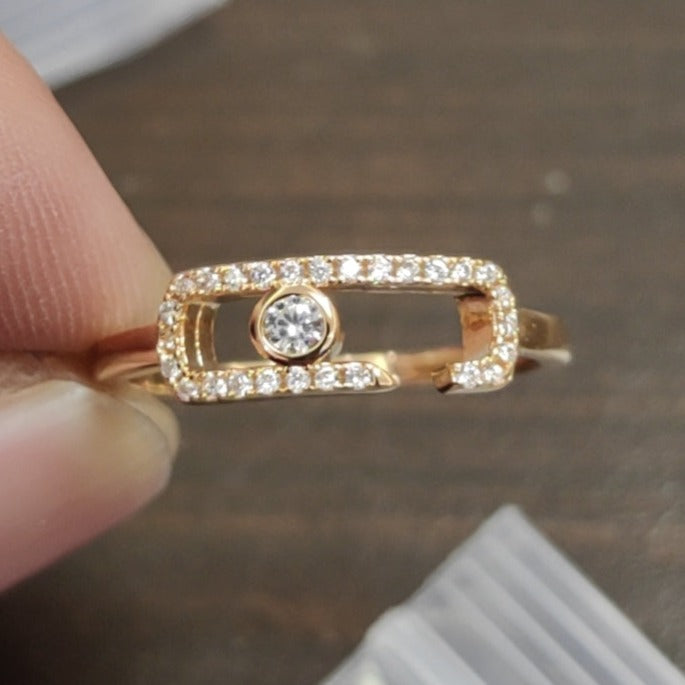 MESSIKA MOVE UNO OPEN RING DIAMOND