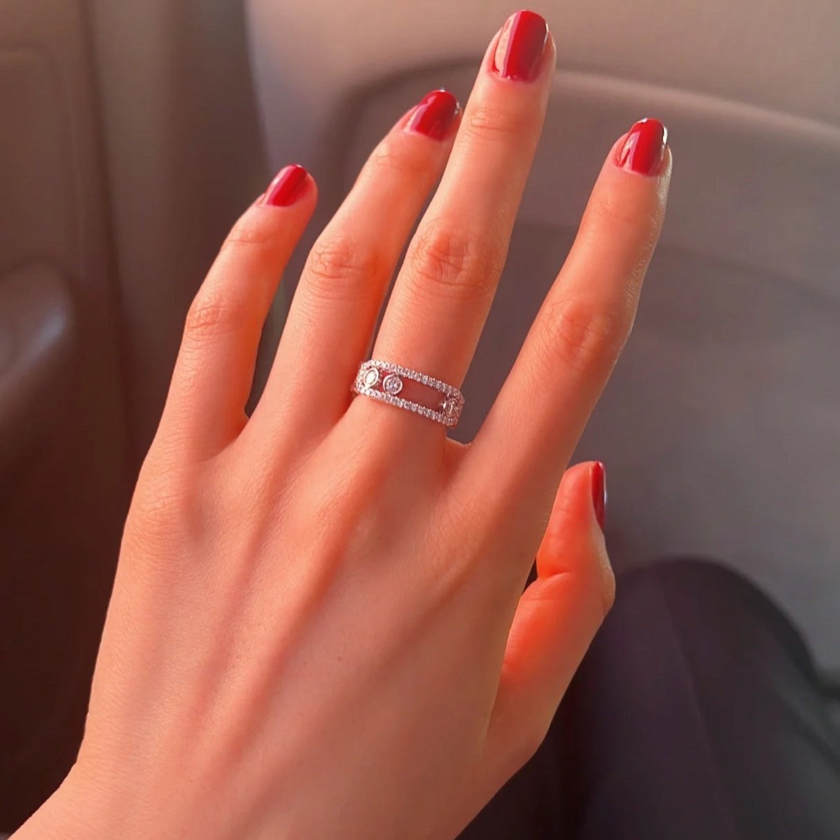 MESSIKA MOVE CLASSIC PAVED DIAMOND RING