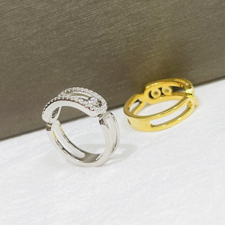 MESSIKA MOVE CLASSIC PAVED DIAMOND RING