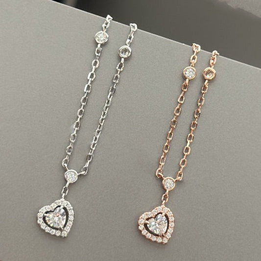 MESSIKA JOY HEART DIAMOND NECKLACE