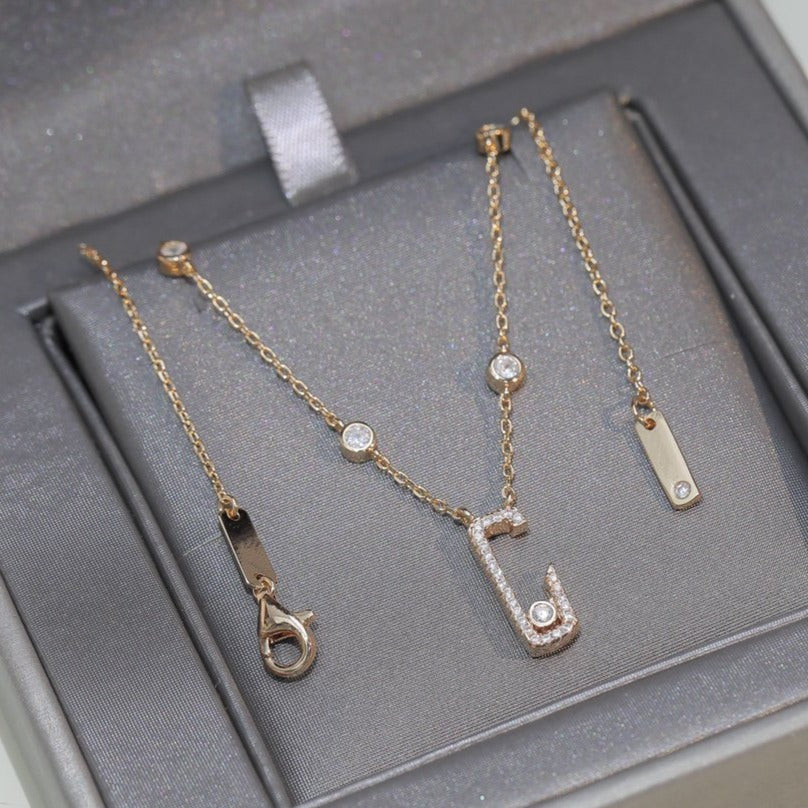 MESSIKA MOVE UNO OPEN DIAMOND NECKLACE